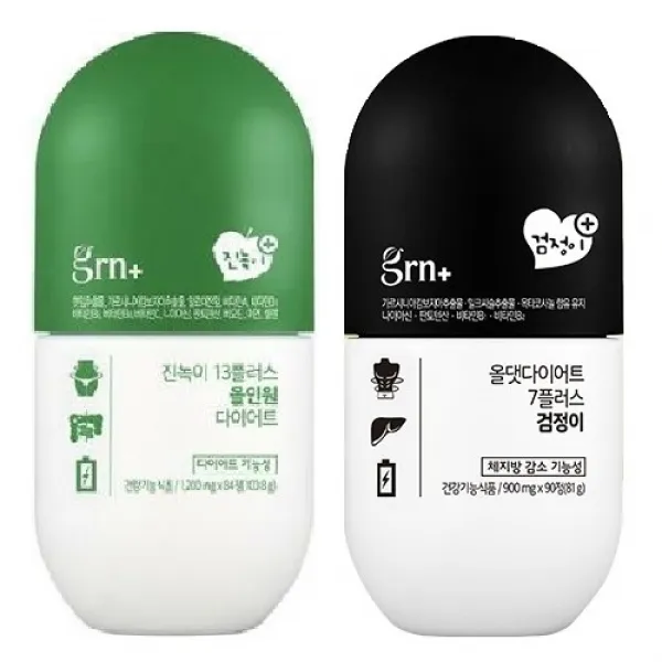 grn지알앤 진녹이 13플러스올인원다이어트)+남자다이어트7검정이, 2병, 750ml