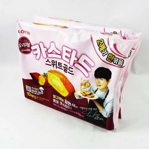 글로벌오케몰 카스타드 스위트골드 210gX2 X 4, 1