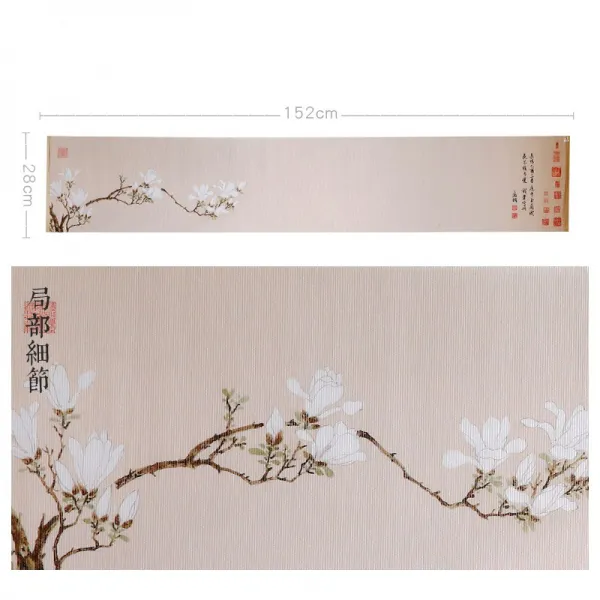 근무처 핸드메이드 페인팅 자리 송그림 스타일 천 궁푸차 구 다도 영 부품 S03037, 옥란도