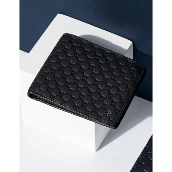 닥스 악세서리 남성 20FW [LOUIS]블랙 DD경판로고 매트 가죽 반지갑 DBWA0F363BK