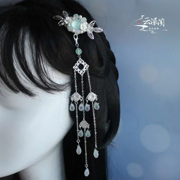 집피스 운심각영소 핸드메이드 스윗 태슬 엔틱 헤어액세서리 악세사리 만