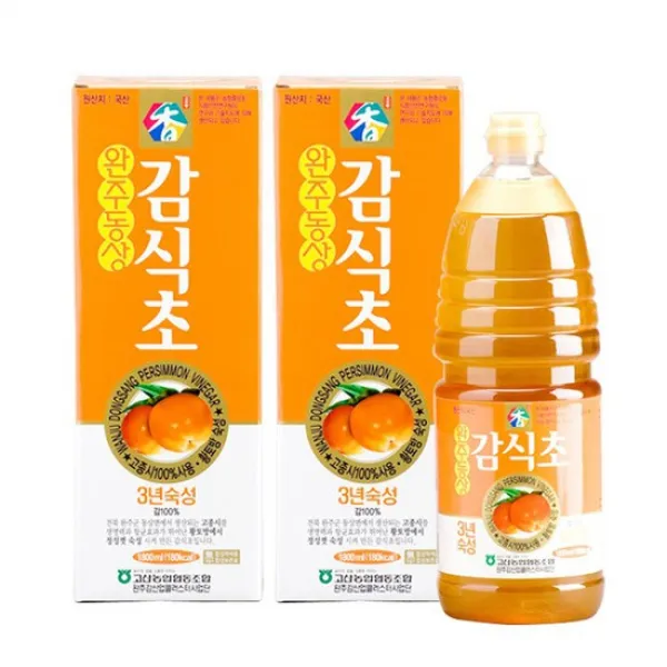 고산농협 완주동상 감식초 1800mlx2병, 없음, 상세설명 참조
