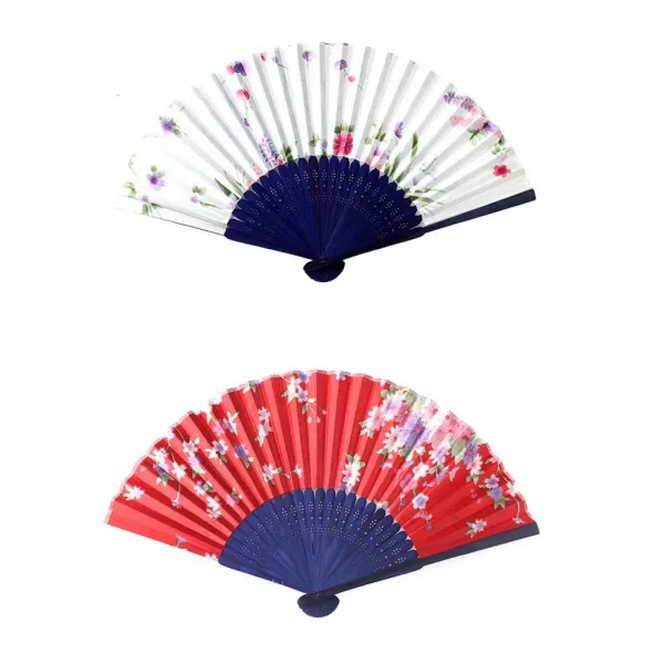 외국인선물 민속촌 한복소품 대나무 부채 휴대용 여름, 1개