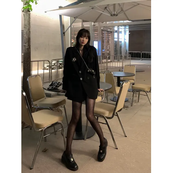 정장 코트 1 잊어버리다 모두 에어 언니 어글리 블랙 서QUO T 디자인감각 상의 간지나는 3158752989