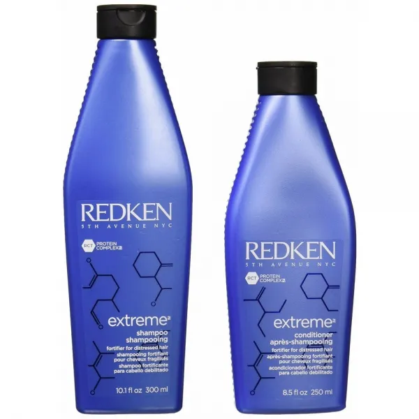 독일직배) REDKEN 레드켄 익스트림 샴푸 컨디셔너 세트 Extreme Set Shampoo 300ml + Conditioner 250ml