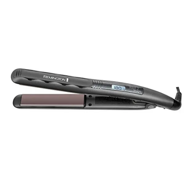 ghd 미니고데기 무선 봉 물결레밍튼 S7205DS 티타늄 헤어 스트레이트너 습식 또는 건성 모발-59528, 단일옵션, 단일옵션