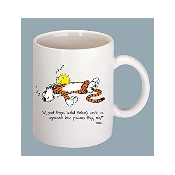 브랜드 : 구직자 및 적격 주문에 대한 반품. Amazon UK에서 Calvin And Hobbes 견적 머그 머그, One Color_One Size, One Color_One Size, One Color