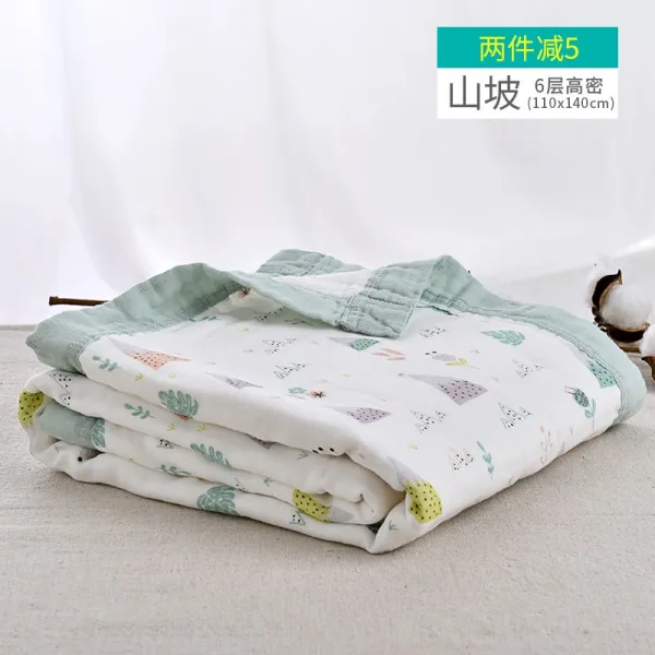 수건 유아 거즈 목욕타월 순면, T16-산비탈 110x140cm, 기본