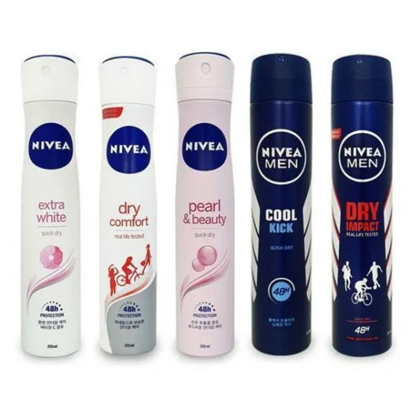 샤인빈 니베아 데오드란트 스프레이 200ml 엑스트라화이트 드라이 컴포트 펄앤뷰티 임팩트 겨드랑, 쿠팡 드라이컴포트