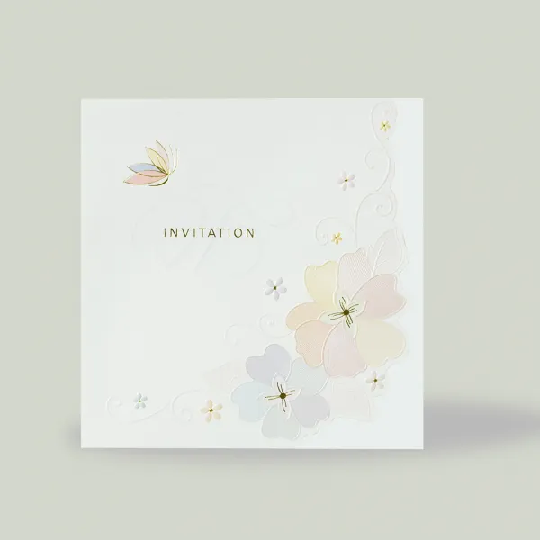 마음닷컴 바른손 결혼청첩장 파격할인 5종 택1 초대장, 50매, 0395