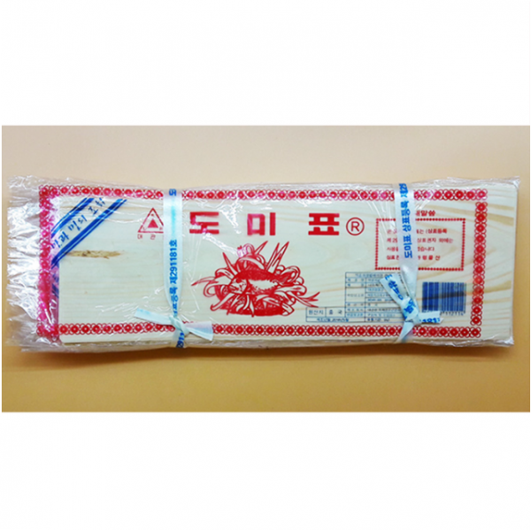 도미표 박판지 34cmx11.5cm 약120매 횟집데코종이 음식데코종이 음식데코나무종이, 1팩