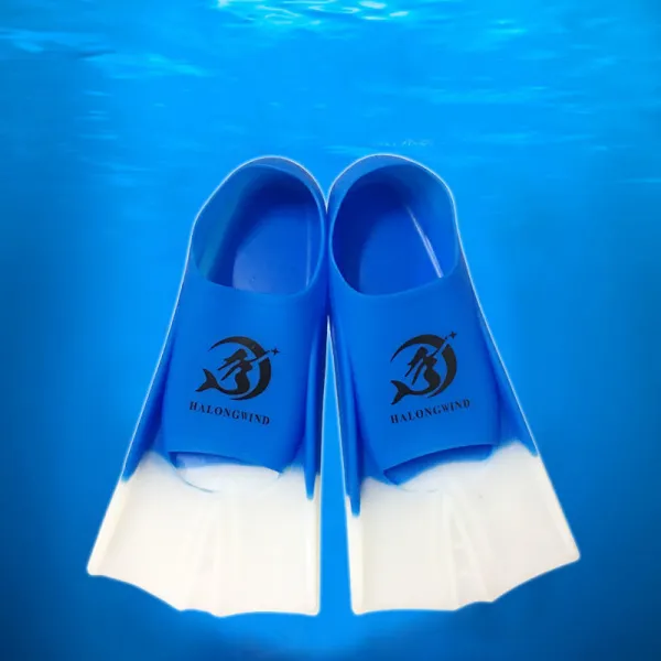  해외 직송 뉴타임즈 오리발 접영 평화 잠수장비 남녀 성인 어린이 자유형 훈련 Xz26 A22 블루 화이트