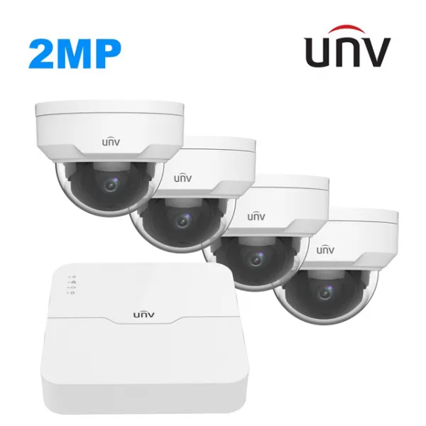 유니뷰 실내외용 4채널 CCTV 세트(저장장치 HDD-6TB 포함)- 실시간CCTV 중국CCTV 핸드폰CCTV 아기방CCTV 시시티비, 1. 실내용 4채널(저장장치 HDD 1TB 포함)