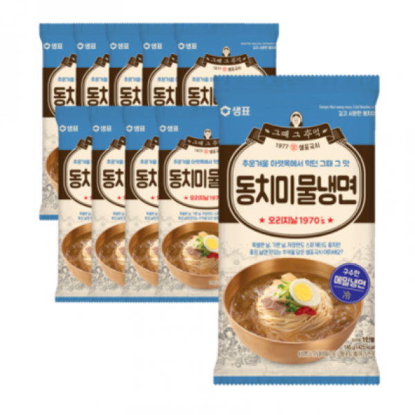 샘표 동치미 물냉면 145g 30개