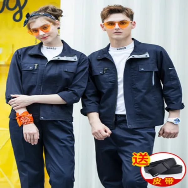남여공용 작업복 정비복 근무복 긴팔 작업복 세트 남저고리 내마모기 수리공장복 맞춤복 춘추노보 작업복 남