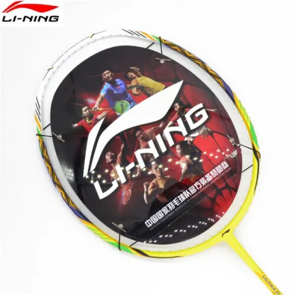 이녕중기 LIINGONING중병 배드민턴 라켓 UC2016 오운 주제기념비 전탄소공수 겸비 남녀 초중급진단박 UC2016 노랑오운 기념촬영(1743), 1개, A-01