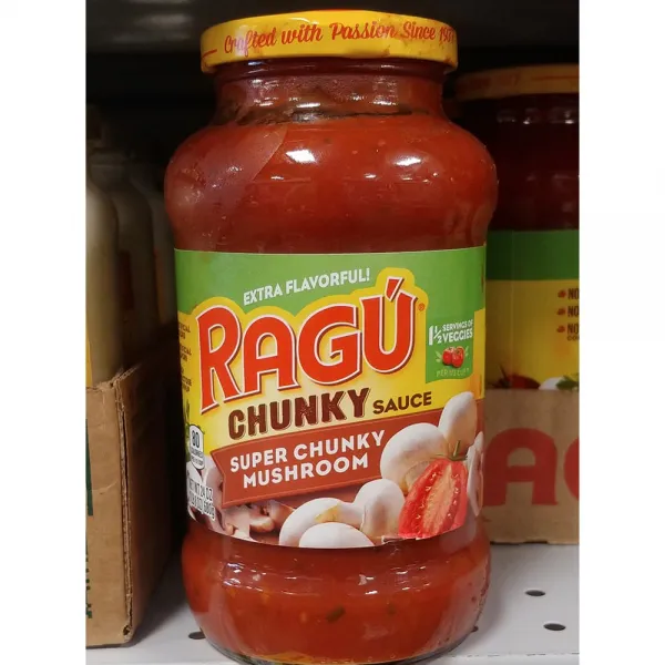 Ragu super chunky mushroom sauce 라구 청키 머쉬룸 소스(680g)2팩, 2개
