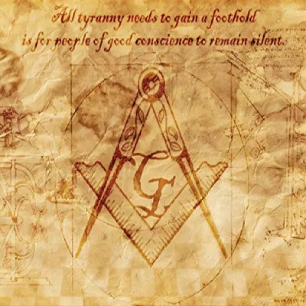 All Tyranny Needs Masonic Postcard 모든 폭정에는 프리메이슨 엽서가 필요합니다 1