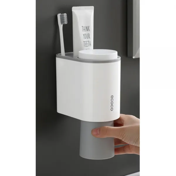 타공없는 설치 마그네틱 탈부착 칫솔걸이 칫솔위생