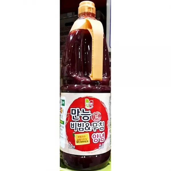 청우 비빔 무침 양념장 2.2kg 액상 전문점 식당 업소용 소스 식자제 가공식품 국수, 1개