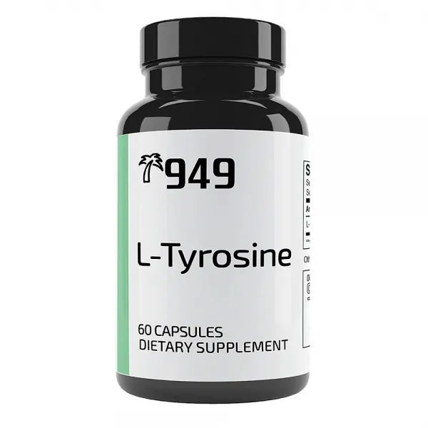 949 (2팩) 타이로신 신경전달물질 도파민영양제 L 티로신 450mg 60캡슐, 1mg, 2개