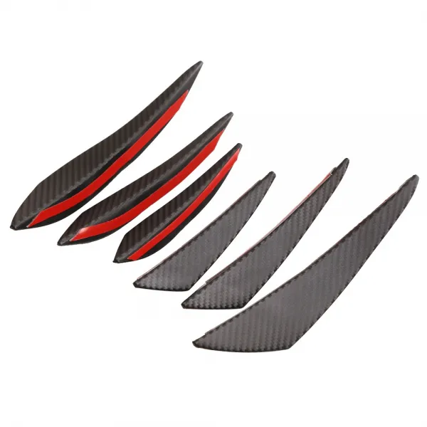 수리 MaintenanceDecoration에 대한 보편적 인 자동차 바디 키트 전면 범퍼 핀 분배기 스포일러 헛소문 원자가 붙여 넣기 유형, 탄소 페인팅에 앞서 섬유