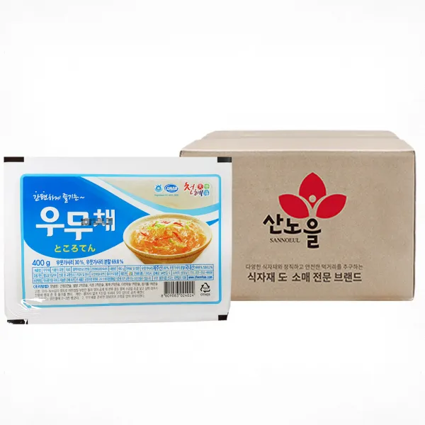 천혜 우무채 우뭇가사리 1Box (400gX12개), 400g