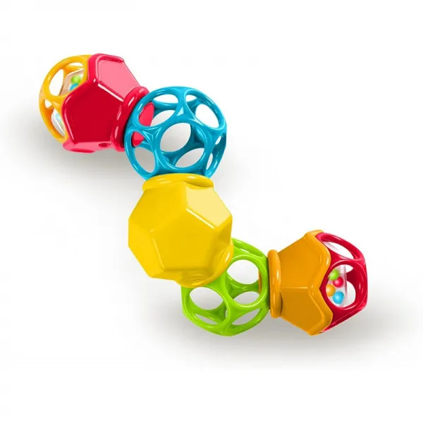 영국직수입 Oball Clicky Twister Easy Grasp Rattle 단일옵션