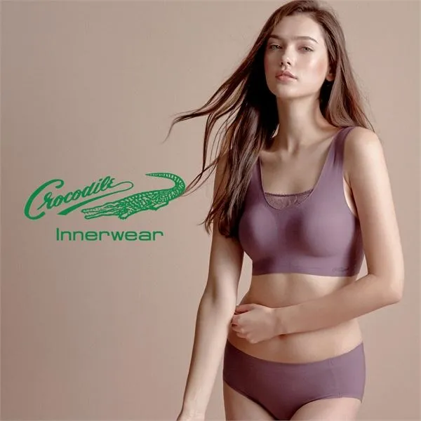 크로커다일 노라인 프리커팅 레이스 바이올렛 감탄브라팬티 2종세트 CDW8H19 T