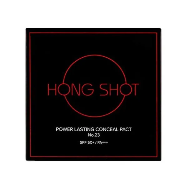 홍샷 파워 라스팅 은폐 팩트 SPF 50+ PA +++ 컬러 23, 1, 본상품선택