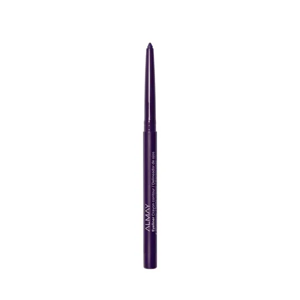 Almay Eyeliner Pencil 저자 극성 무자비 성 오일 프리 무 향료 안과 의사 테스트 장시간 착용 및 방수 샤프너 내장, 단일상품, 단일상품