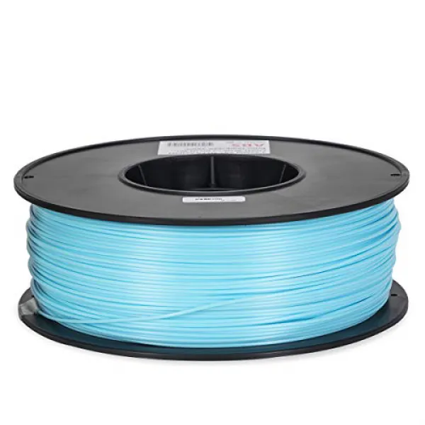 Inland 1.75mm Light Blue ABS 3D Printer Filament - 1kg Spool (2.2 lbs) 내륙 1.75mm 하늘색 ABS 3D 프린터 필라멘트, 1