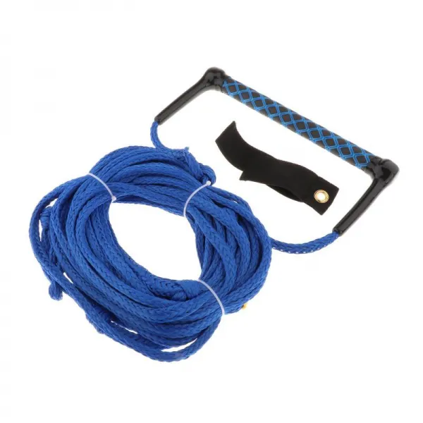 YSSHOP 수상 스키 로프 플로팅 서핑 로프 Floatable Tow Ropes Wakesurf Rope Accs, 체육 및 기타, 파란색