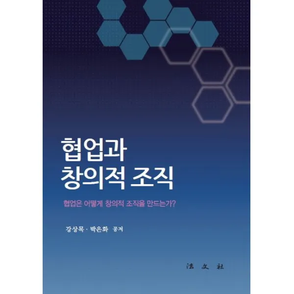 협업과 창의적 조직:협업은 어떻게 창의적 조직을 만드는가? 법문사