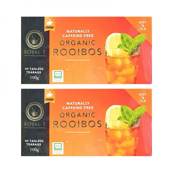 로얄티 유기농 루이보스티, 100g, 2개