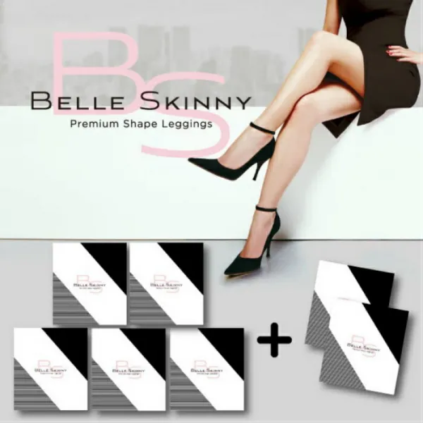 [5벌 세트+2장 덤]BELLESKINNY벨 스키니 착압 레깅스 검정 다리 살 빠지는 하반신 다이어트 쫄바지 슬림, 1