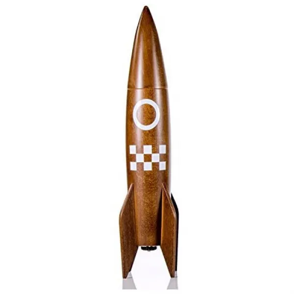 로켓 소금&후추 그라인더 재고 극소량 색상 택1 SUCK UK Rocket Salt and Pepper Mill, 본문참고, 옵션 1 Color = Dark Brown