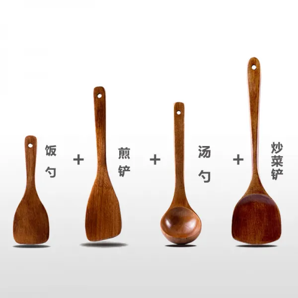나무 가지와 줄기다 코팅 팬 나무삽 볶음요리 삽국자 밥주걱 주방 키친 볶음 주걱 주방용구 룩, 밥주걱 지지다 삽국자 냄비삽