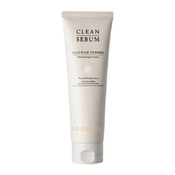 [멸치쇼핑]순시키 클린 세범 클레이 팩투폼 120ml, 상세페이지 참조