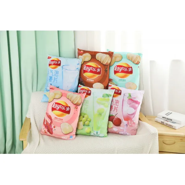 위파인더 털 인형 현생인형 이현 감자칩 쿠션 아이디어 시뮬레이션 인형 잠자기 촬영으로 맞춤 제작, 유산균 소다는 감자 칩 거품