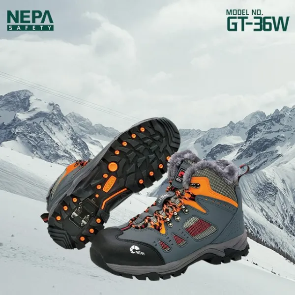 NEPA 네파 GT-36W 방한안전화 아이젠 바닥에있슴