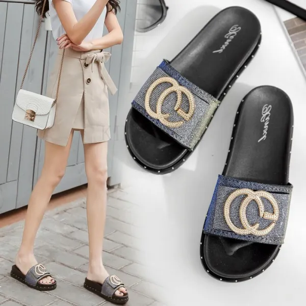 kirahosi 골드문 동대문 여자 봄 여름 슬리퍼 샌들 캐주얼 151 Y6io9w