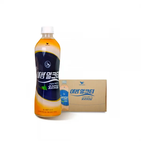 통일 아쌈 오리지널 밀크티 500ml 5병 정식수입 한국총판 국내당일출고, 단품, 단품