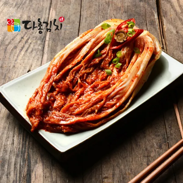 다홍 배추 생 포기김치 5kg, 1박스