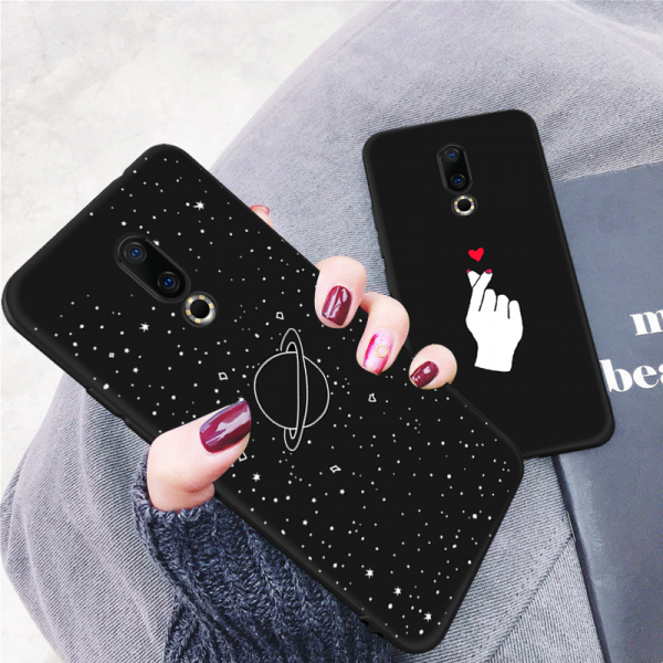 패션 (eiffel tower) 패턴 Matte 실리콘 TPU Case 대 한 Meizu 16X16 일 양해 각서 M6 M5 주 M5C M5S Lovely Space Planet painted Slim Cover Fundas