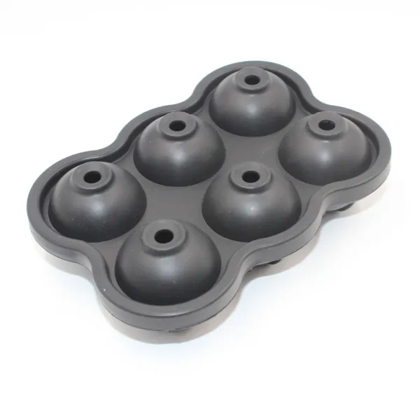 린혁컴퍼니 실리콘 몰드 독창적 6공 스하키 6마저도 원구 빙격 45MM6 마저도 거푸집 물 깻묵 편지를 현 모델, 새로운 모델 블랙