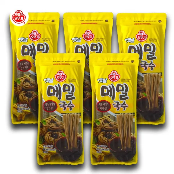 브라더스 오뚜기 옛날 메밀국수 5개 400gx5개 냉소바쫄깃한 5개 400g
