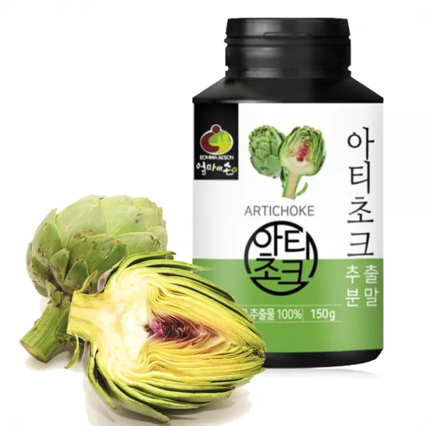 웰빙엄마애손 아티초크 추출 분말 100% 아티초코 가루 차 파우더 150g, 1개