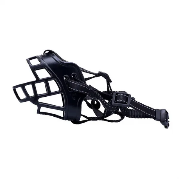 해외 반려견 짖음 방지 반려견 애견 입마개 는 마구잡이로 먹고 물도 물면 반려견 애견마스크 525360 03.3#입받이 26 30cm 체중 옵션02