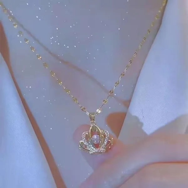 가볍게 뛰는 마음 사치 목걸이